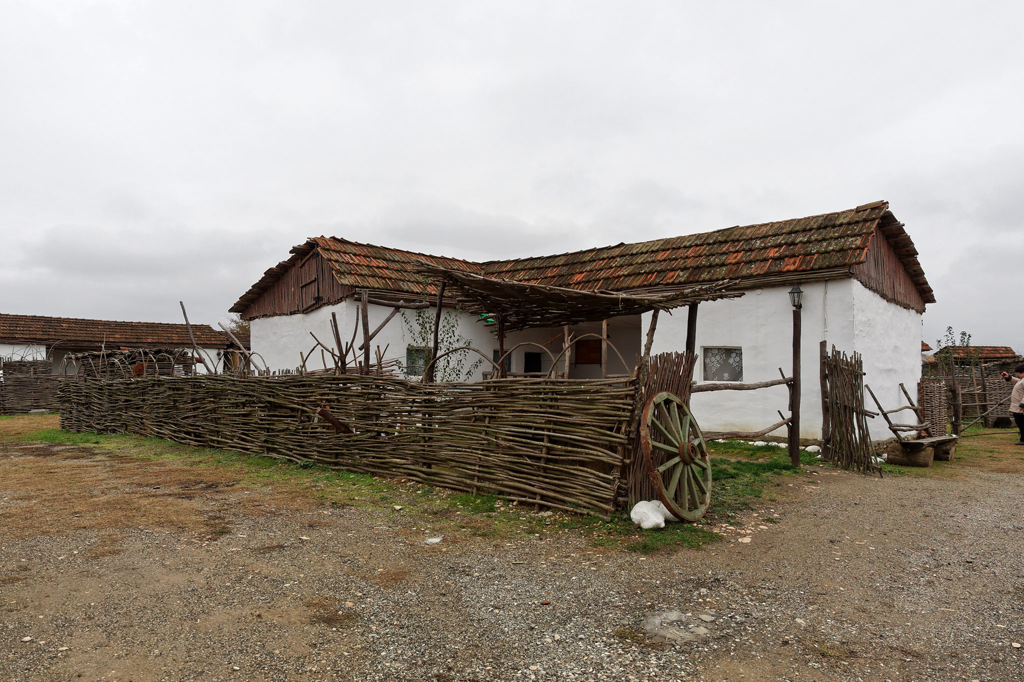 Герменчук. Архитектурно-этнографический музей Шира-Юрт (Chechen Republic.Germenchuk, the ethnographic complex Shira-Yurt)